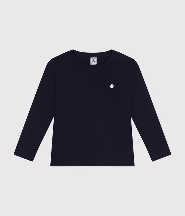 T-shirt met lange mouwen van ribstof voor jongens/meisjes SMOKING