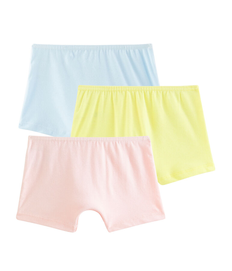 Drie shorties meisjes multicouleur