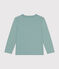 T-shirt met lange mouw van dunne jersey voor jongens groen PAUL