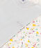 Lot de 2 pyjamas fleur petite fille en coton variante 1