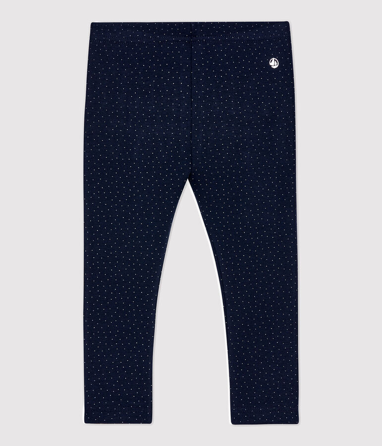 Katoenen babylegging. blauw SMOKING/wit MARSHMALLOW