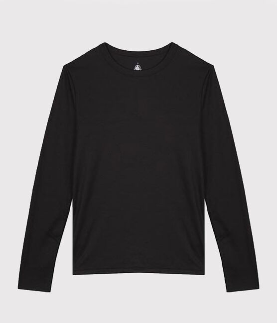 T-shirt coton Sea Island Femme noir NOIR
