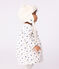 Chapka van imitatievoering met sherpavoering voor baby's ecru MILK