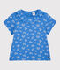 T-shirt manches courtes en coton enfant fille