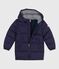 Lange donsjack met print voor kinderen blauw SOIR/ MULTICO