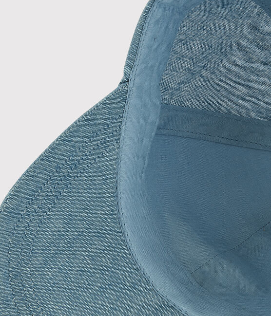 Casquette brodée enfant garçon bleu DENIM TRES CLAIR NÂ°5