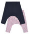 Verrassingsset met 2 leggings voor baby meisje variante 1