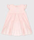 Robe sans manches bébé en popeline