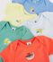Lot de 5 bodies manches courtes fruités bébé variante 1