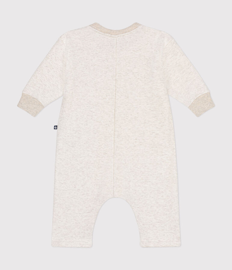 Lang babypakje van zachte en warme fleece beige