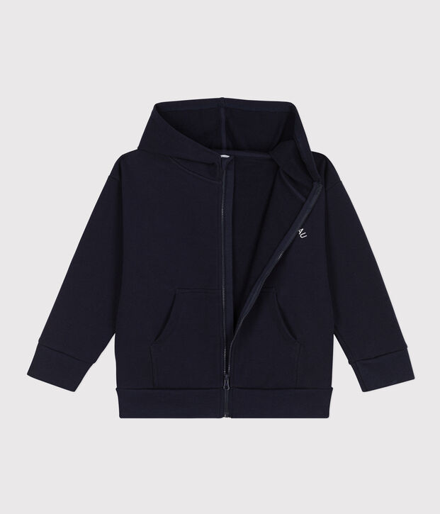 Sweatshirt met rits en kap voor jongens SMOKING