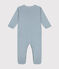 Katoenen babypyjama met print blauw ROVER/wit MARSHMALLOW