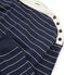 Sweatshirt met lange mouwen vrouwen blauw SMOKING/beige COQUILLE