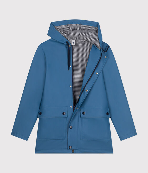 Iconische oliejas voor dames/heren blauw