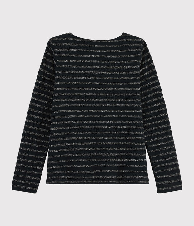 Glinsterende Dames marini&egrave;re zwart/NOIR ARGENT BRILLANT