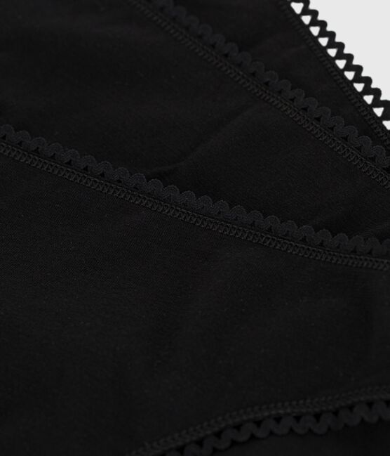 Lot de culottes femme en coton et élasthanne variante 2