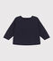 Sweatshirt van gewatteerde tubic voor baby's blauw SMOKING
