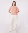 Gestreept katoenen T-shirt voor dames Le Boxy rood AVALANCHE/ SPICY