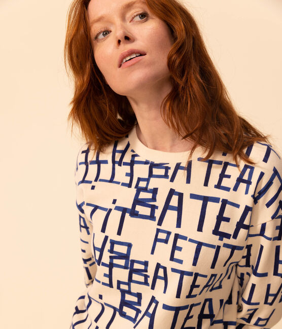Sweatshirt en molleton Femme blanc AVALANCHE/ MULTICO