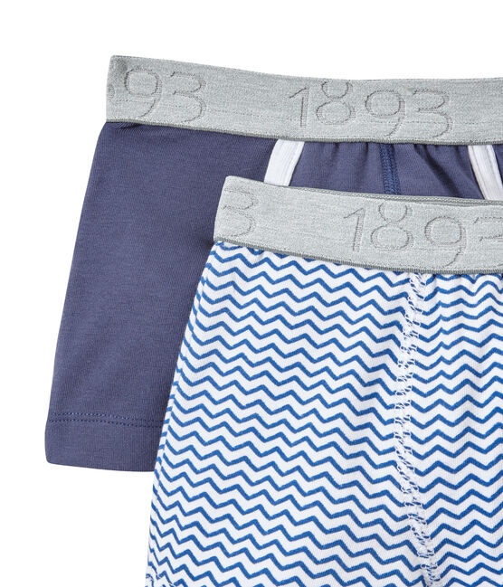 Lot de 2 boxers garçon blanc LOT