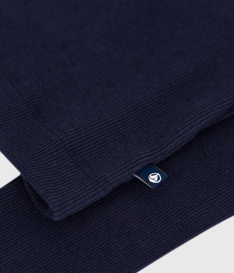 L'Iconique, coltrui in katoen en wol voor dames blauw