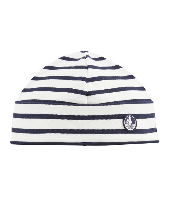 Marinemuts gemixt beige COQUILLE/blauw SMOKING