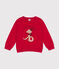 Sweatshirt en molleton enfant garçon rouge CORRIDA