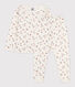 Pyjama fleur petite fille en tubique