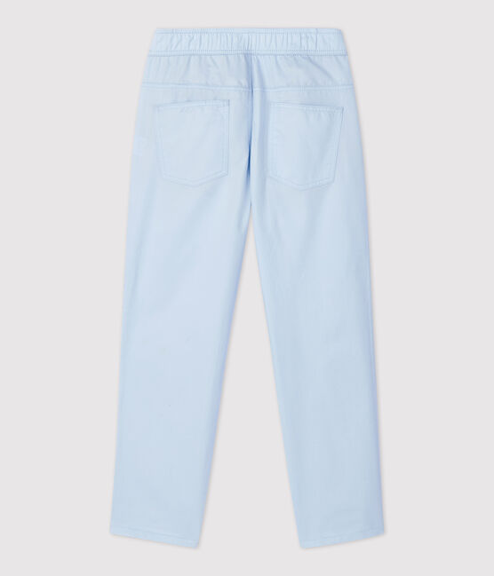 Pantalon regular en serge de coton enfant garçon PLEINAIR