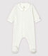Dors-bien à col à petites étoiles bébé en coton biologique