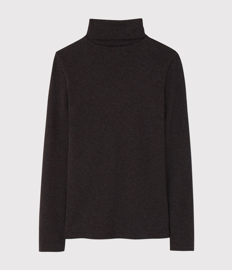 Sous-pull iconique en coton Femme gris