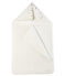 Nid d'ange bébé en tubique blanc MARSHMALLOW/blanc MULTICO