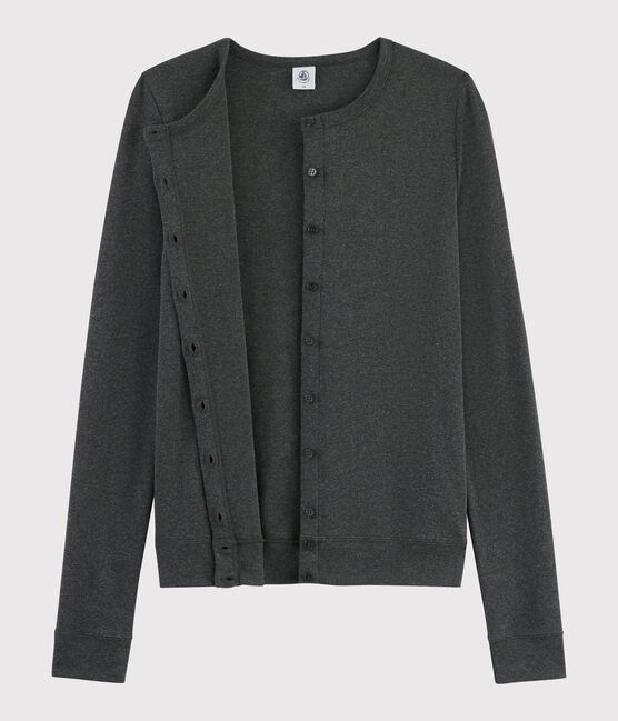 Iconische Dames cardigan grijs CITY CHINE