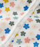Fluorescerend kort babypakje voor katoen wit MARSHMALLOW/wit MULTICO