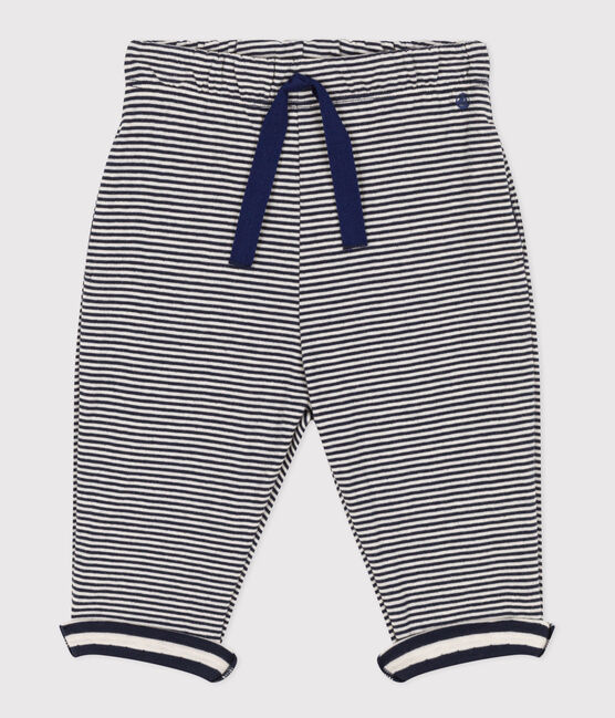 Gestreepte broek milleraies baby in tubic blauw SMOKING/ AVALANCHE