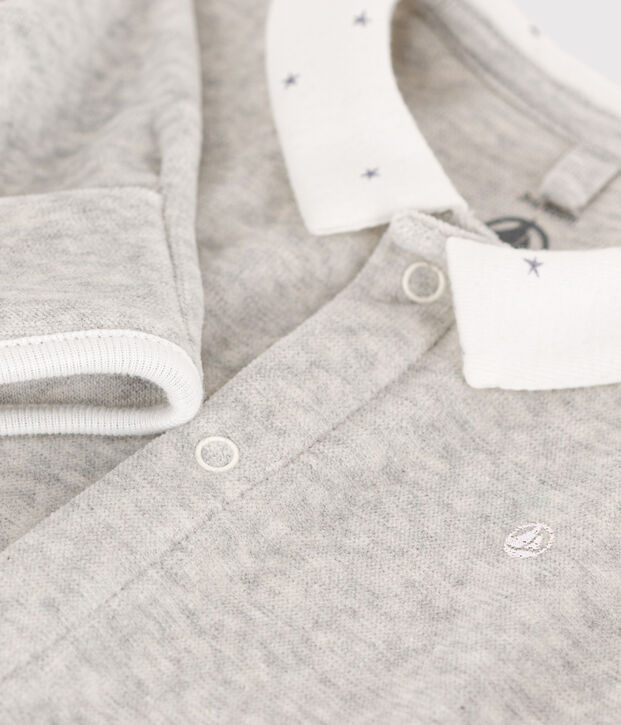 Babypyjama van velours BELUGA CHINE