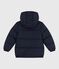 Effen donsjack voor kinderen blauw SMOKING