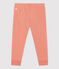 Legging van biokatoen voor baby's roze PAPAYE