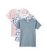 Set van 3 jongens-T-shirts met korte mouwen