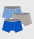 Set met drie boxershorts van katoen voor kinderen