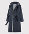 Trenchcoat met capuchon Dames blauw SMOKING