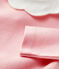 Blouse en coton bébé. rose CHARME