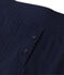 Pantalon femme forme caleçon long en tubique extrafin bleu SMOKING
