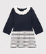 Robe manches longues bébé fille