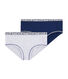 Duo de shorties de sport petite fille