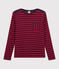 T-shirt rayé Femme bleu SMOKING/rouge TERKUIT