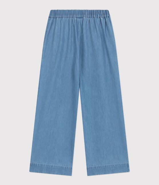 Pantalon enfant en denim bleu DENIM CLAIR