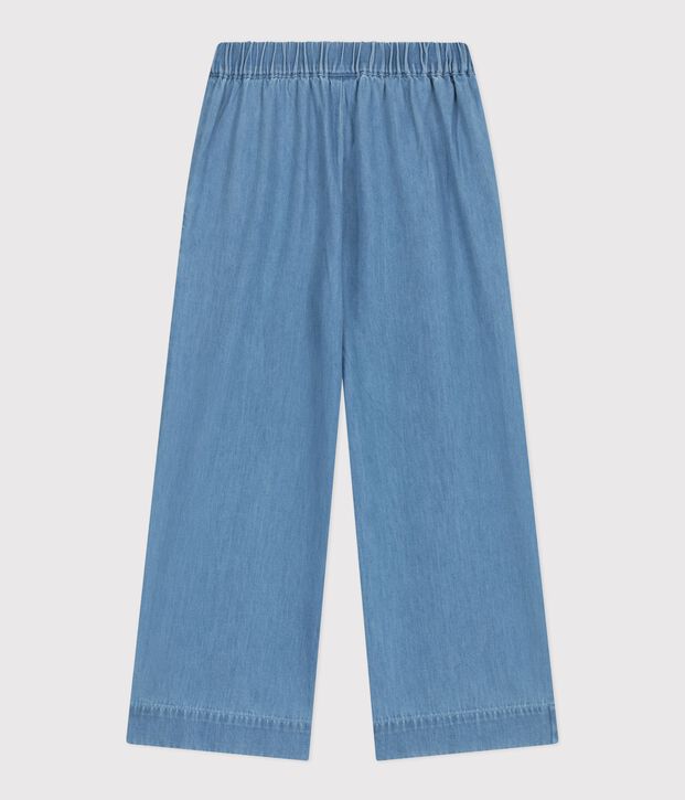 Kinderbroek van denim blauw
