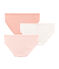 Set van 3 meisjesslips variante 1