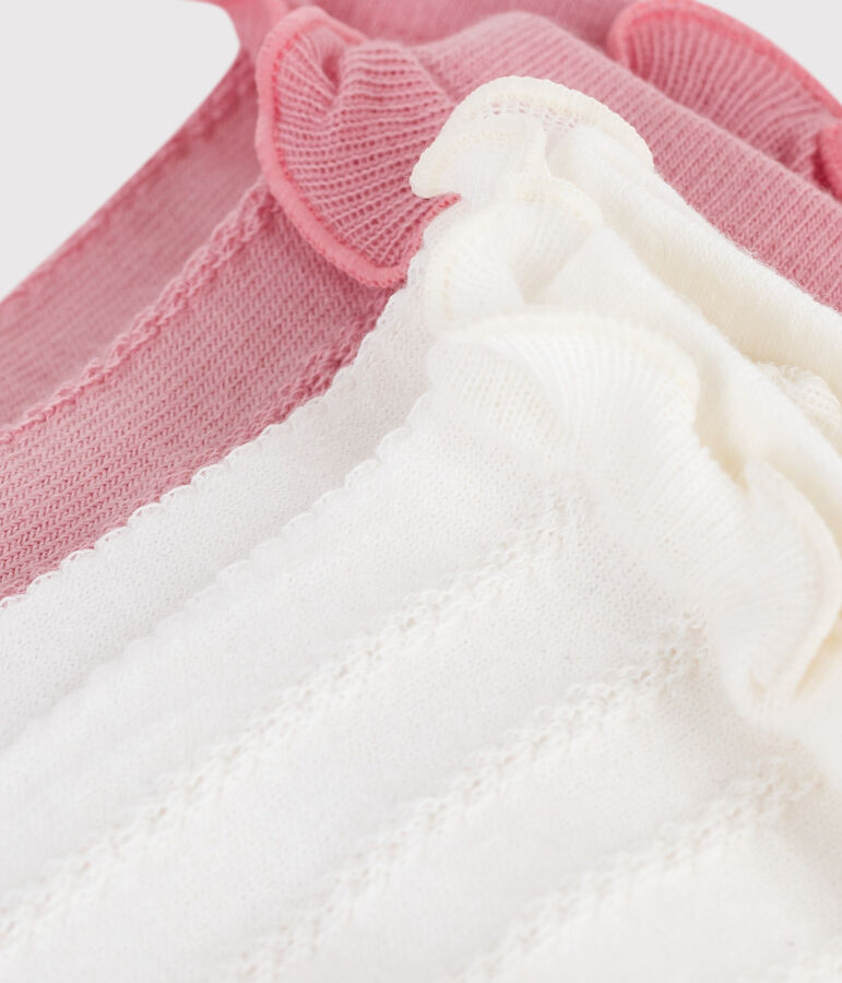 2 paar katoenen sokken voor kinderen multicouleur